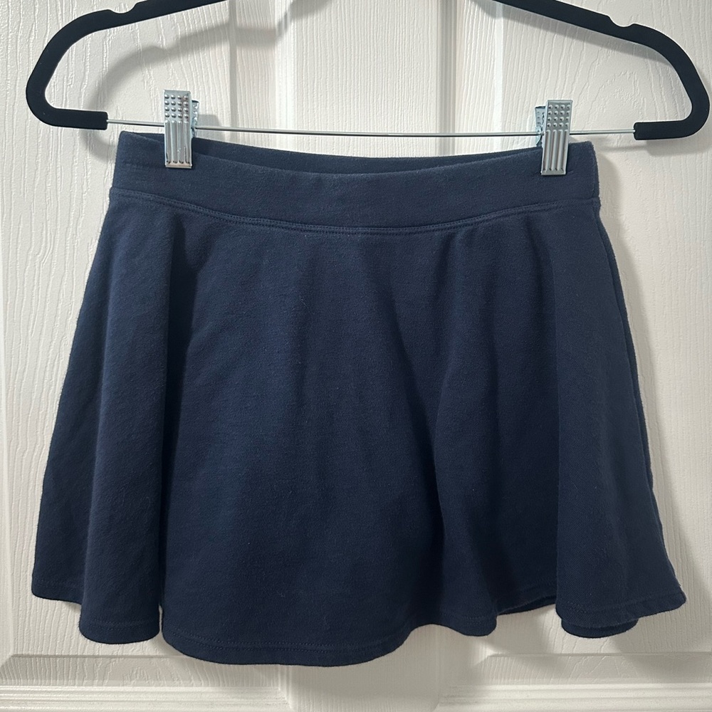 Girls The Children's Place Navy Skort | size Large (10/12) - blue school uniform